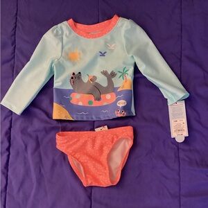 Cat & Jack Two Piece Bathing Suit